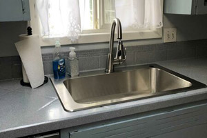 Kitchen sink. RJ Plumbing Service provides plumbing fixture installation Battle Ground WA.